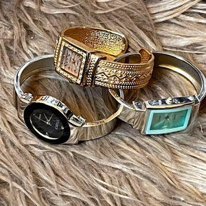 3 Women's Studio Time Bracelet Watches